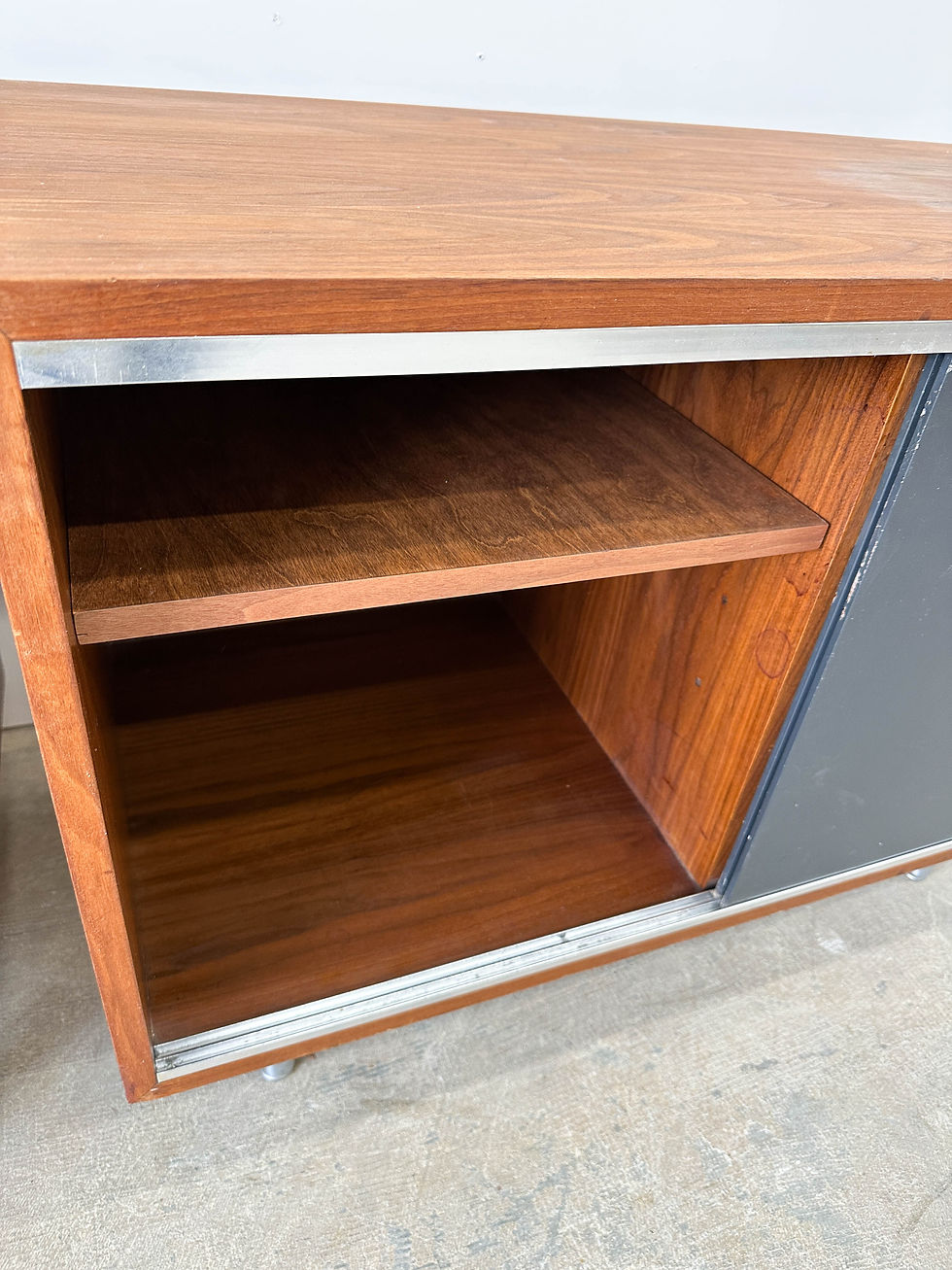 Thumbnail: George Nelson 1950s EOG Credenzas for Herman Miller