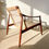 Thumbnail: Hartmut Lohmeyer Lounge Chair in Teak and Cane