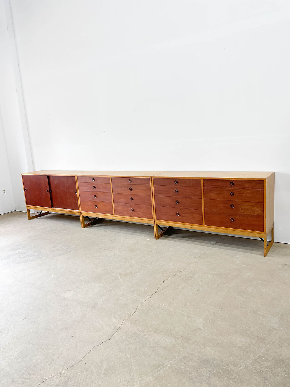 Thumbnail: Borge Mogensen Cabinets set of 3