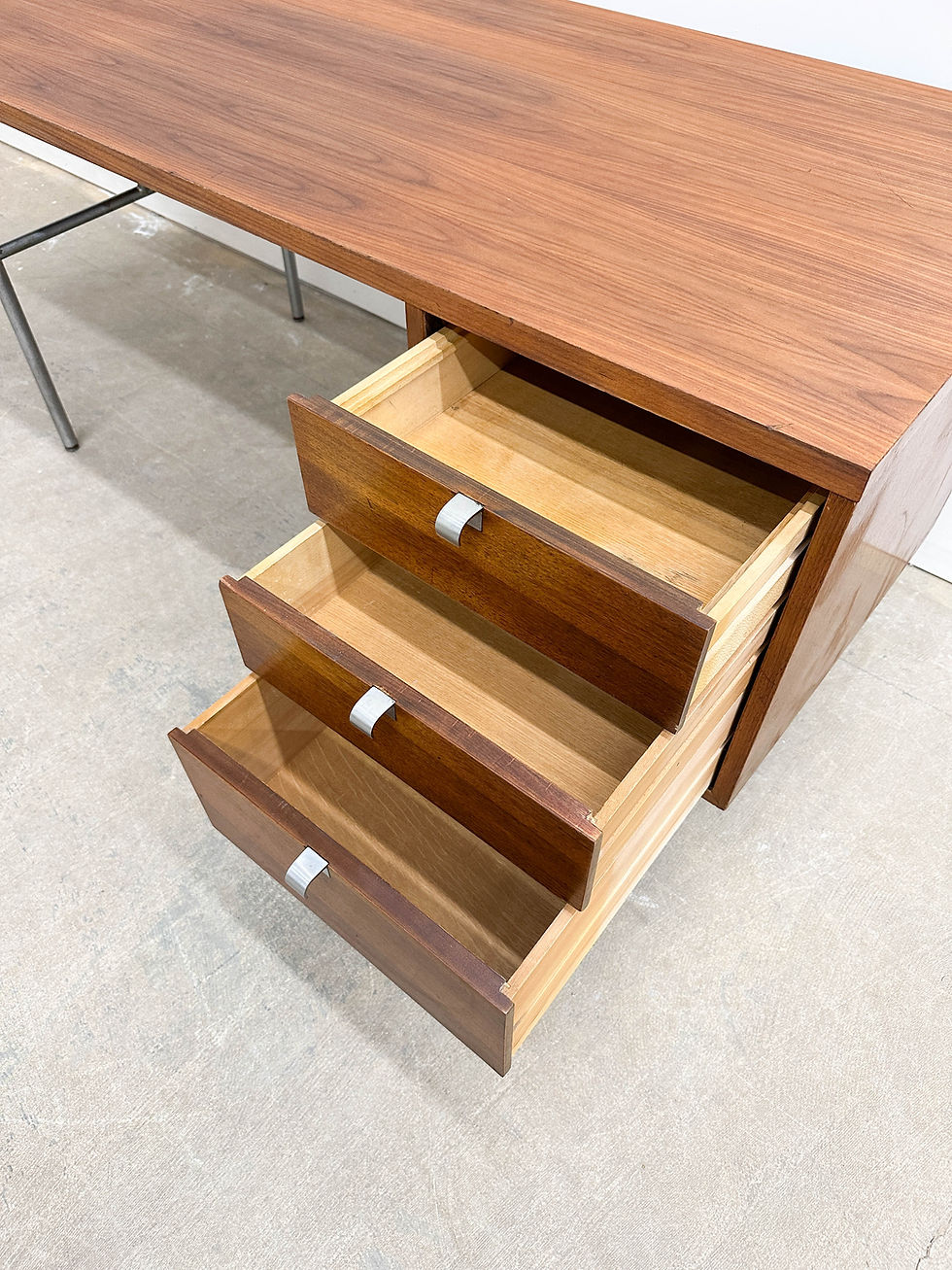 Thumbnail: Large George Nelson H leg Executive Office Desk