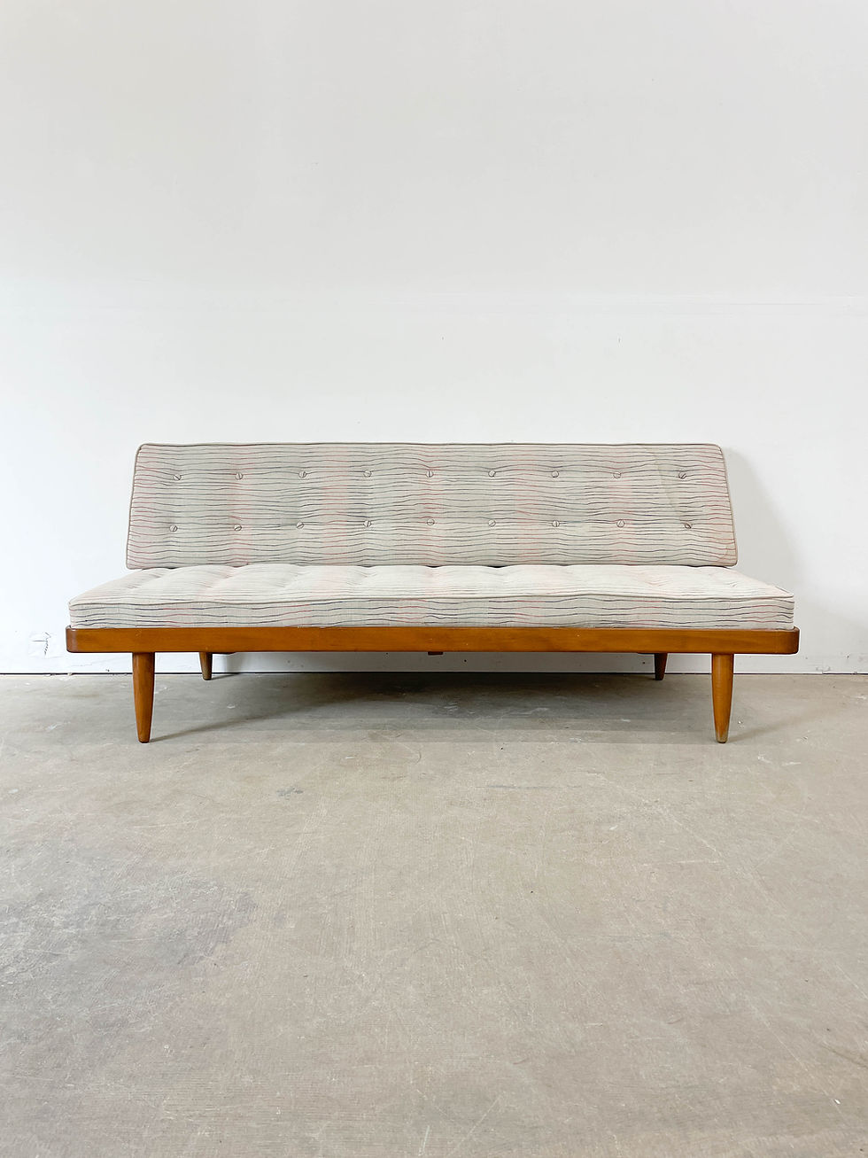 Thumbnail: Rare Danish Daybed with Vintage Fabric