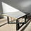 Thumbnail: Vintage modern Tile top Trapezoid table