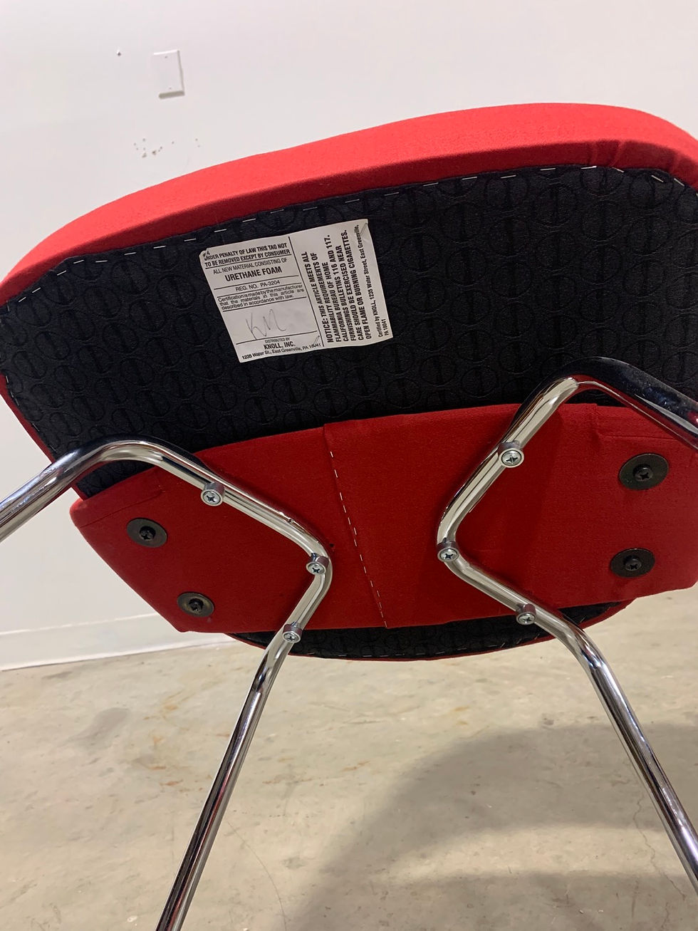 Thumbnail: Eero Saarinen Executive Side chairs by Knoll set of 4