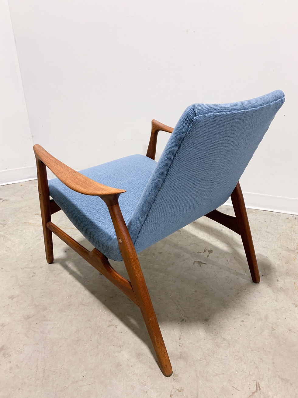 Thumbnail: Arne Hovmand Olsen Danish Modern teak lounge chair