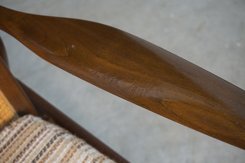 Thumbnail: Kofod Larsen Danish Modern Spear Lounge Chair