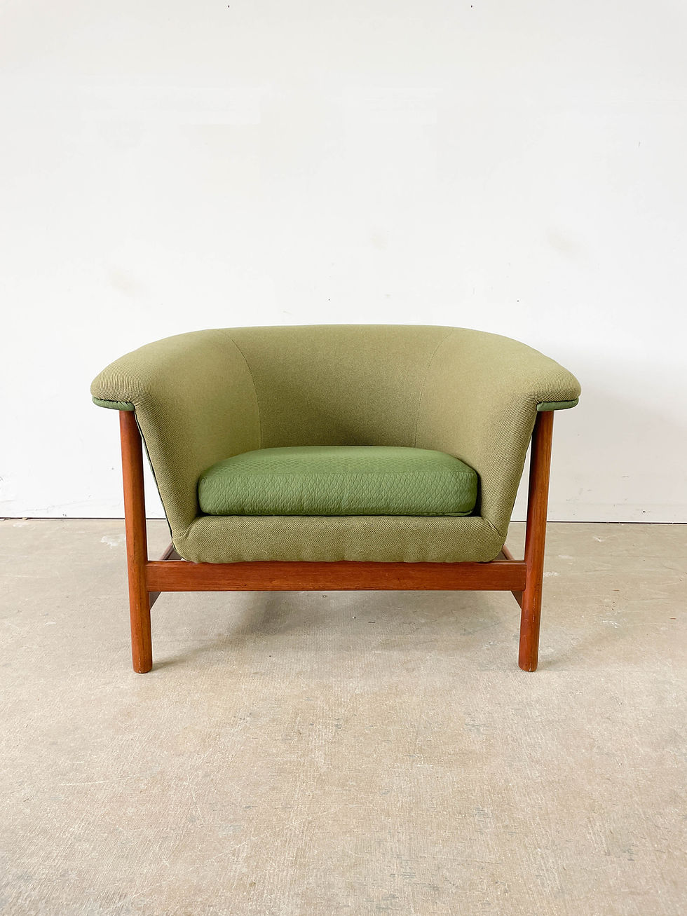 Thumbnail: Danish Teak Lounge Chair