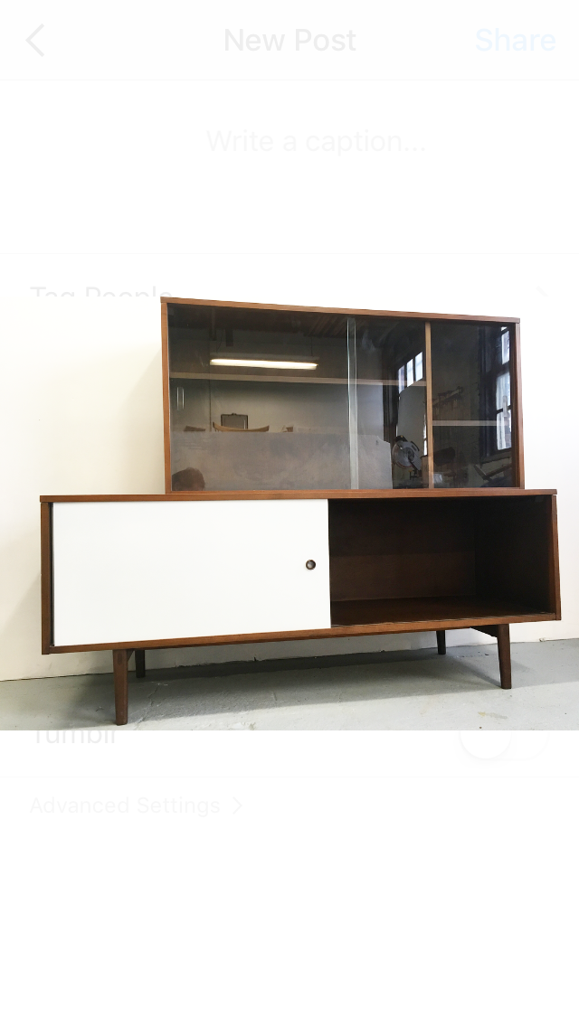 Thumbnail: Paul McCobb Planner Group Credenza & Bookcase