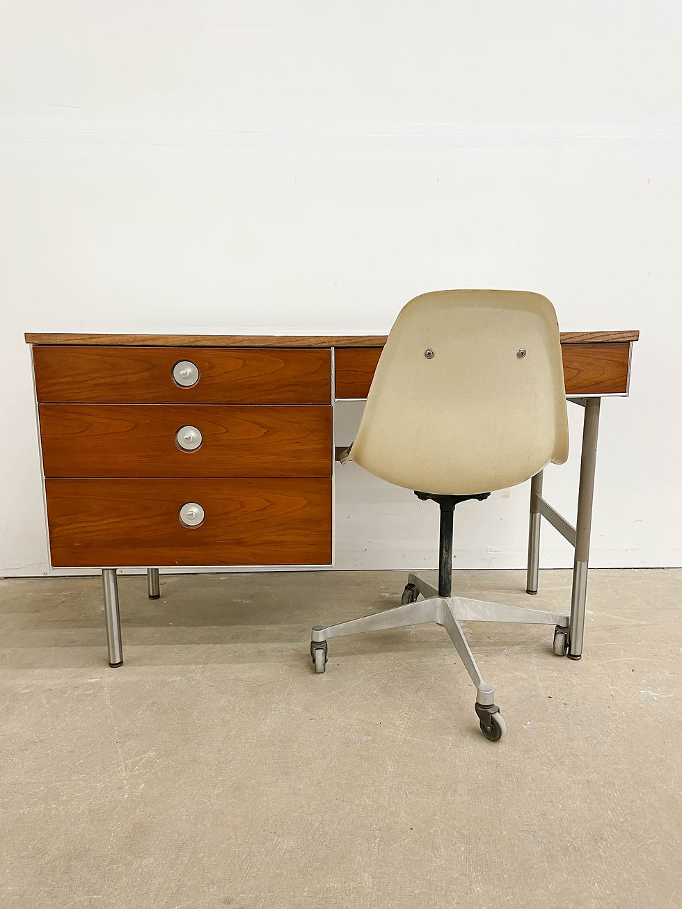 Thumbnail: Mid Century Modern desk by Raymond Loewy for Hill-Rom