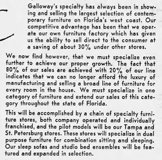 Galloway's Furniture