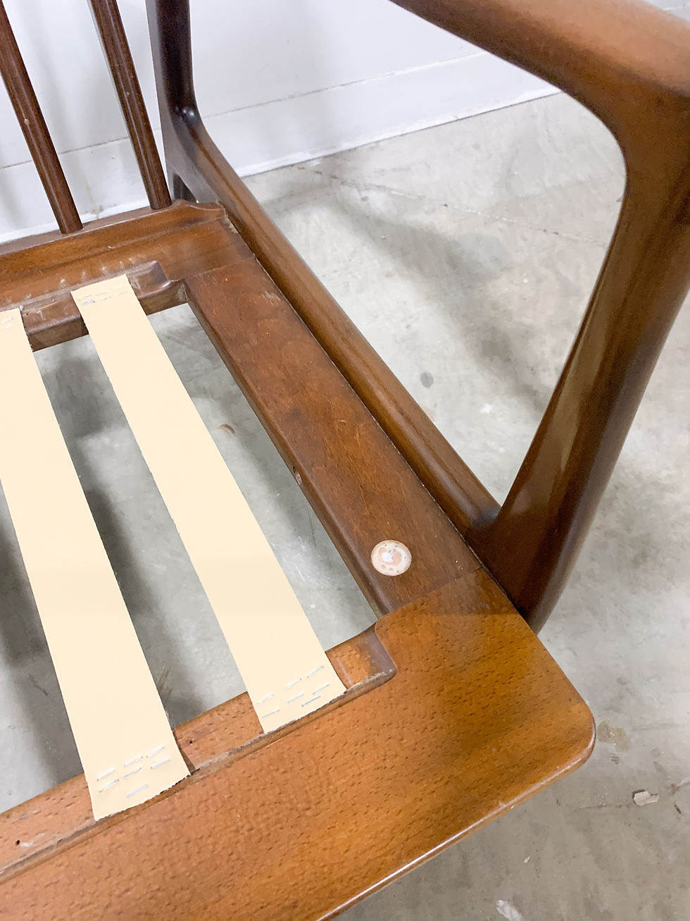 Thumbnail: Kofod Larsen Danish 3 seat sofa for Selig