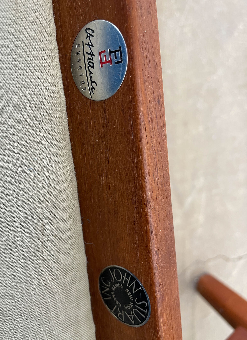 Thumbnail: Kindt Larsen Teak Lounge Chairs 116 for France and Son