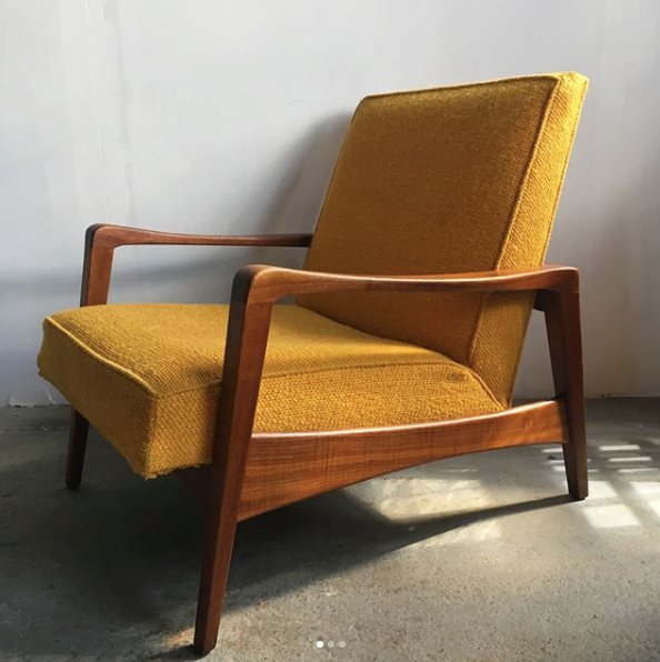 harvest gold mid century modern color