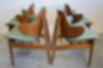 Kodawood arm chairs