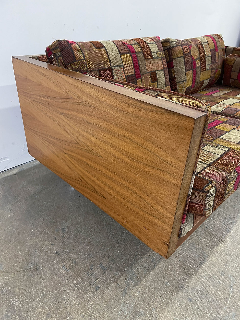 Thumbnail: Rosewood Case Loveseat Sofa by Charlton