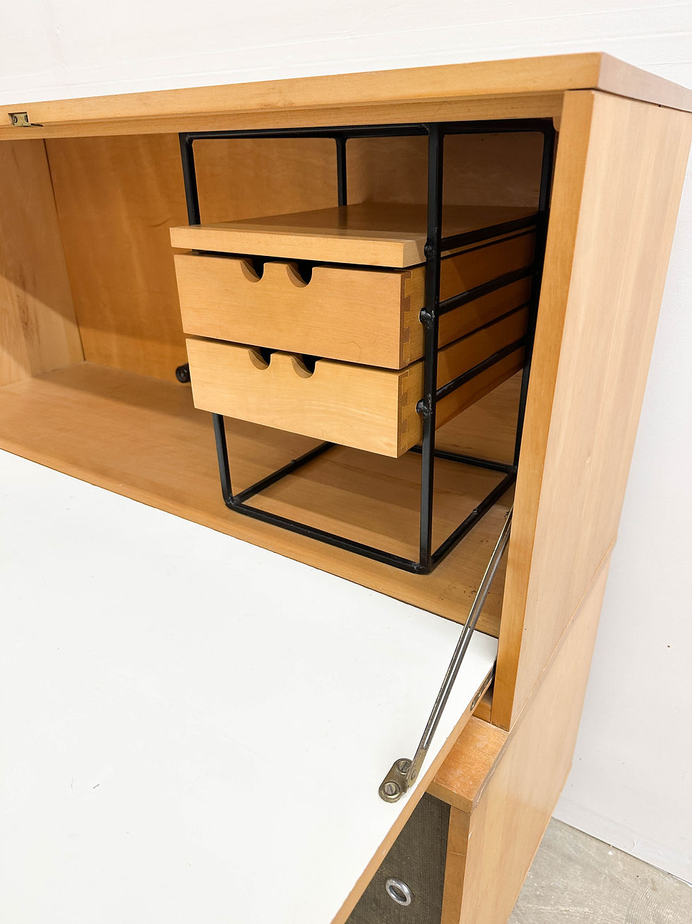 Thumbnail: Paul McCobb Credenza with desk cabinet for Winchendon
