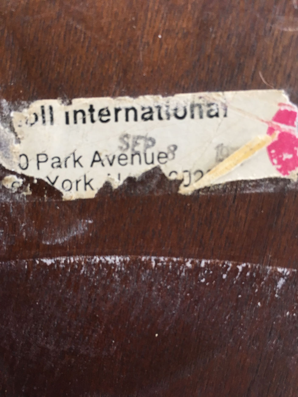 Thumbnail: Rare authentic Knoll Rosewood Tulip dining table