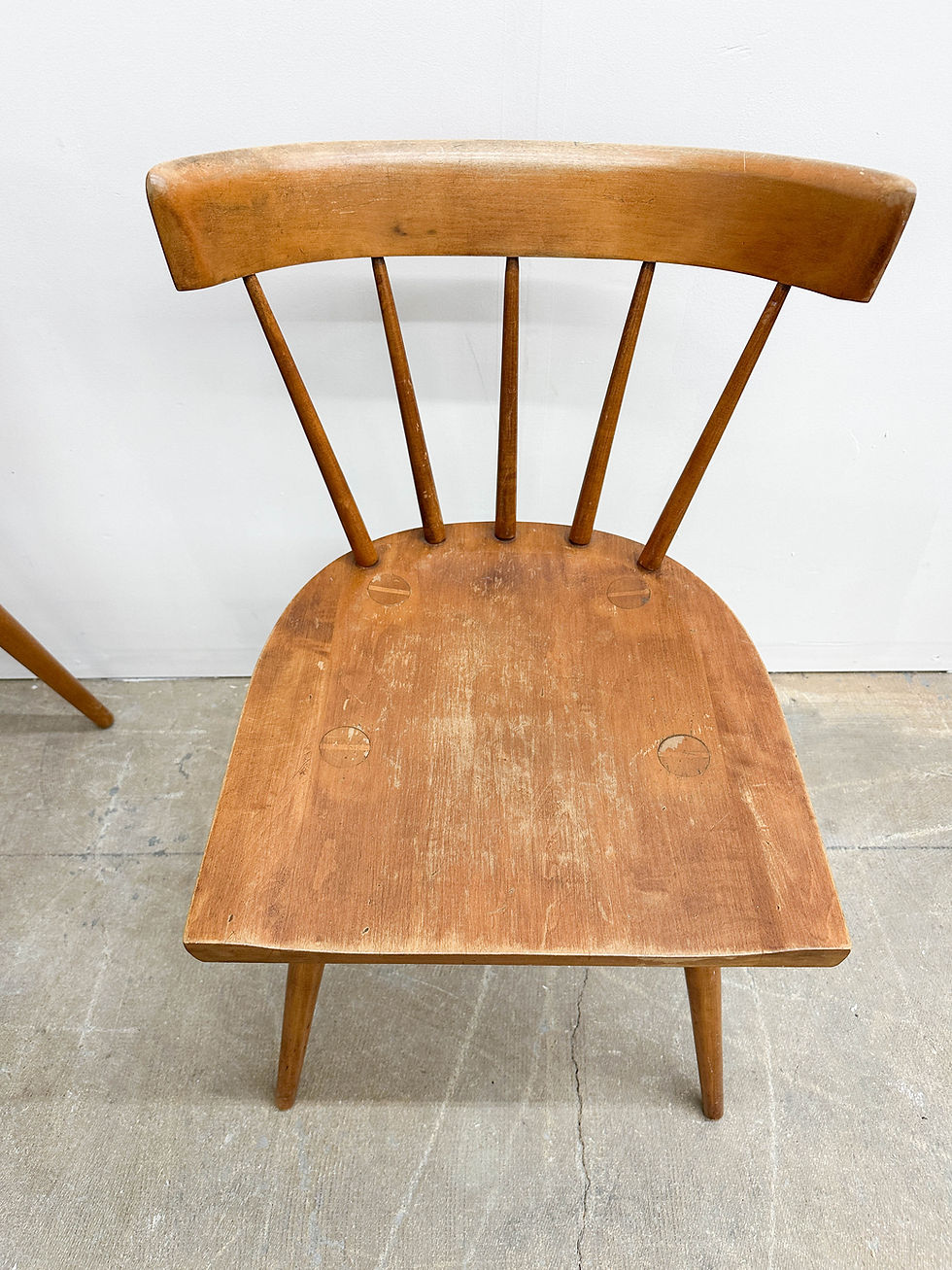 Thumbnail: Paul McCobb Planner Group Maple Desk and Chair