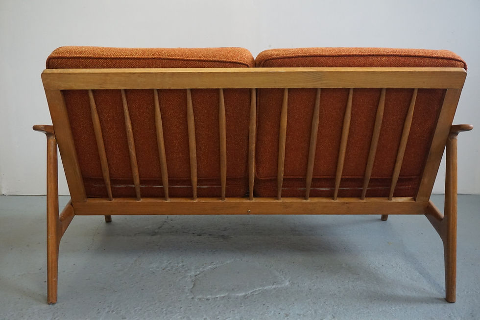 Thumbnail: Danish Modern Loveseat 