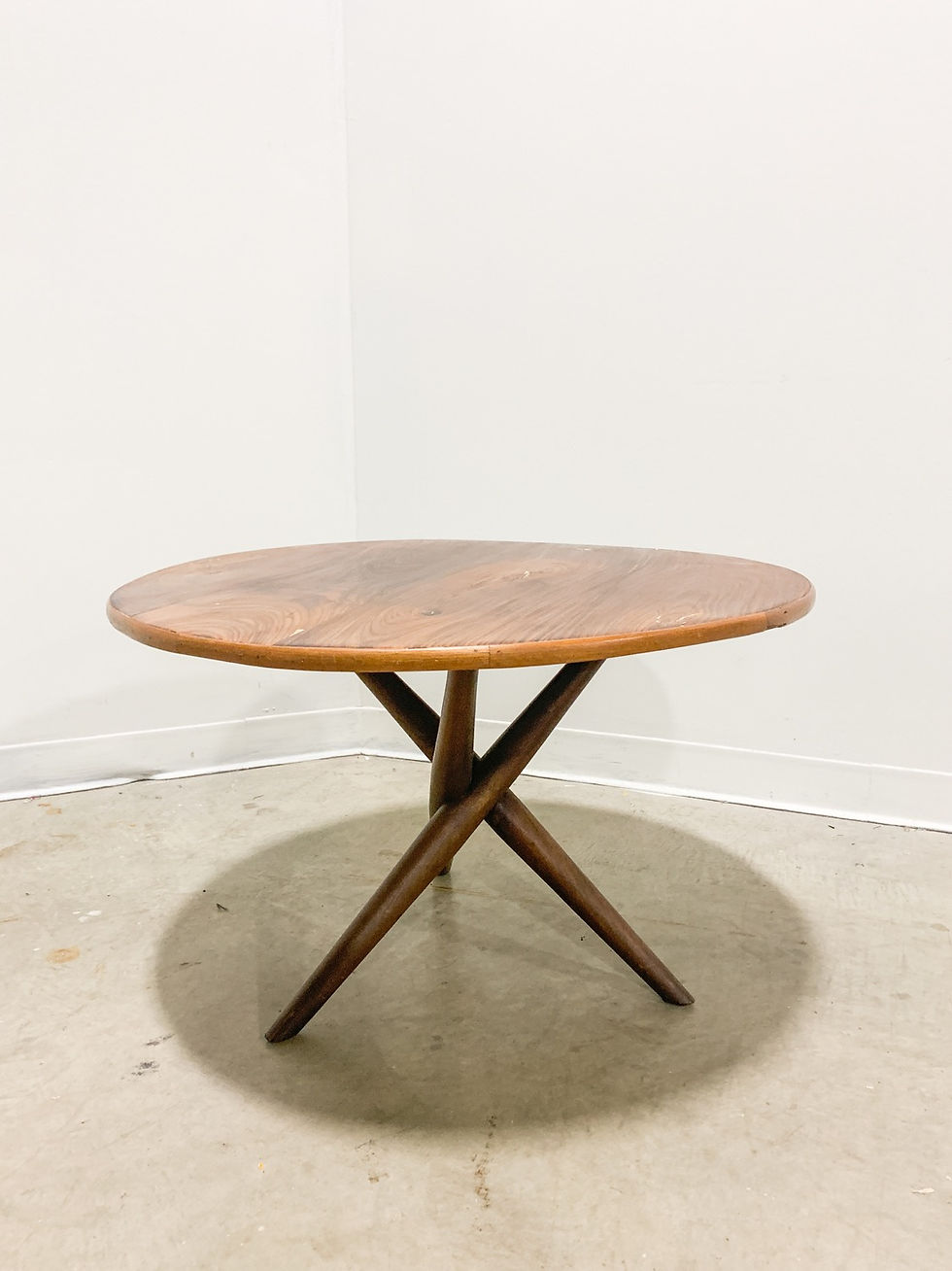 Thumbnail: TH Robsjohn Gibbings tripod table for Widdicomb 