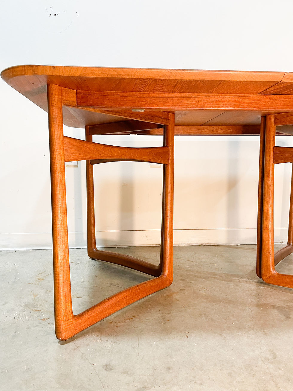 Thumbnail: Danish Modern Teak Dining Table by Hvidt and Molgaard-NIelsen