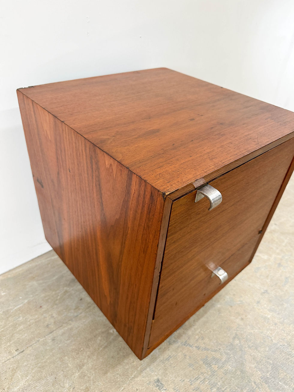 Thumbnail: George Nelson BCS Nightstand on Hairpin legs for Herman Miller
