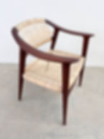 Thumbnail: Rastad and Relling Teak and Cane Bambi Chair