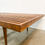 Thumbnail: Large Mel Smilow Walnut Slat Bench Coffee Table