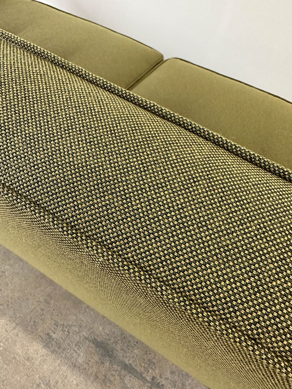 Thumbnail: Tufted Dunbar Sofa with Mahogany Legs