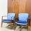 Thumbnail: Rare pair of Finn Juhl Delegate chairs by Baker Furniture