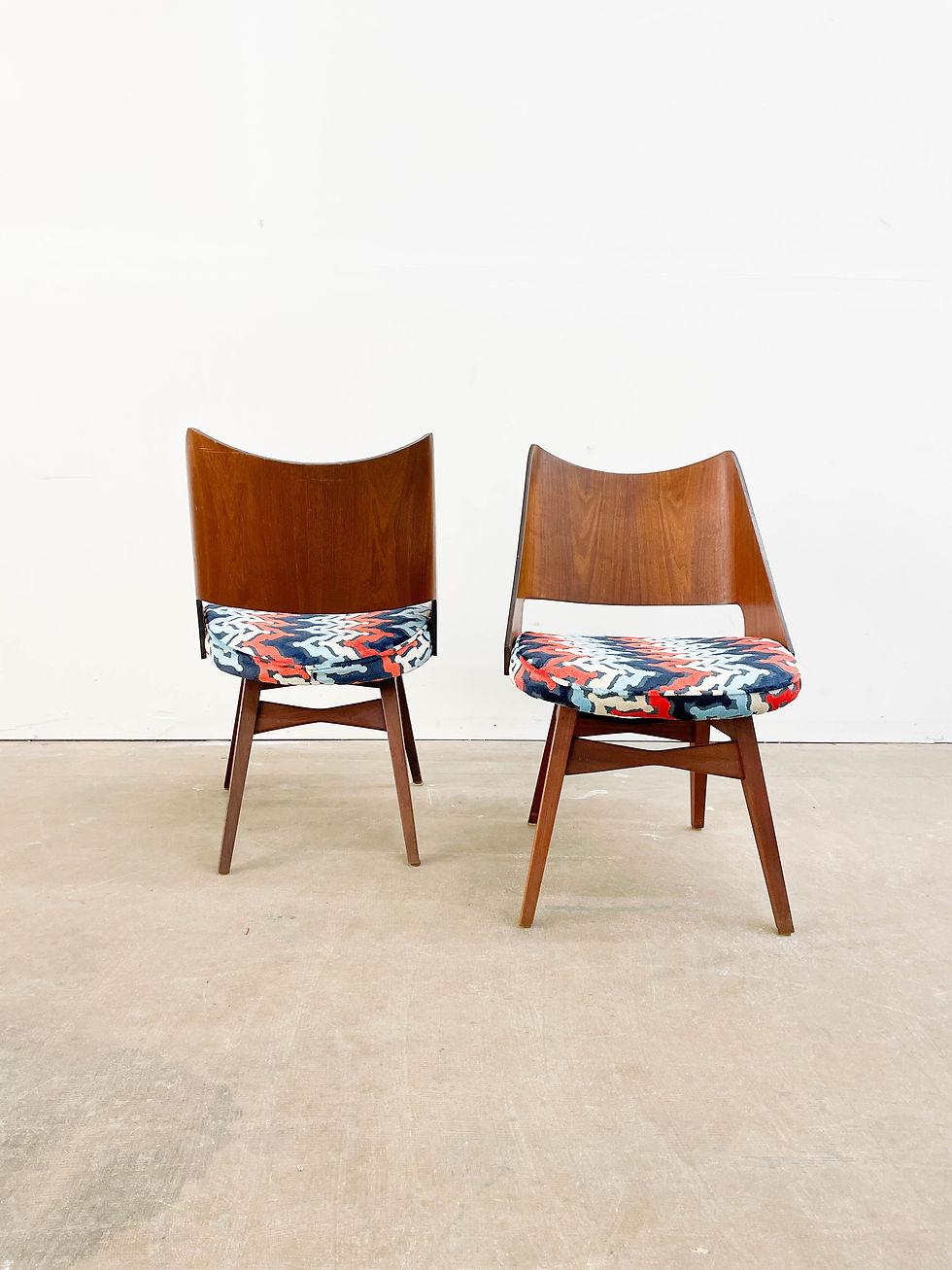 Thumbnail: Mel Abitz Walnut Dining Chairs for Galloways, Set of 6