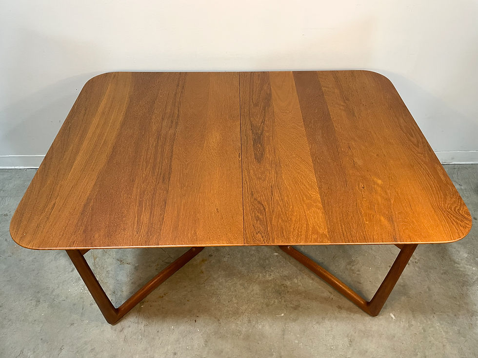 Thumbnail: Danish Modern Teak Dining Table by Hvidt and Molgaard-NIelsen