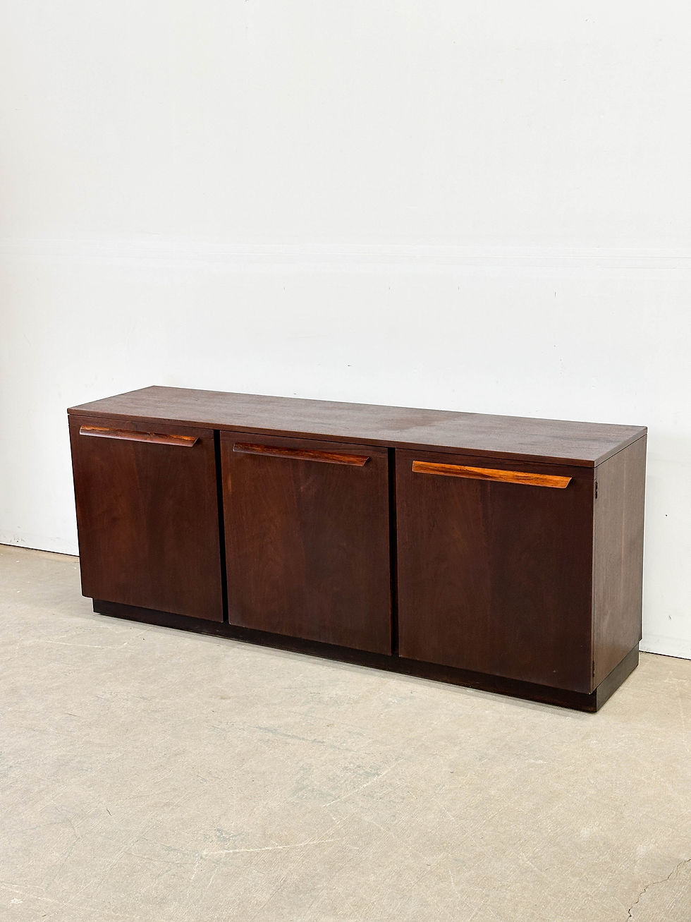 Thumbnail: Mid Century Modern Walnut and Rosewood Buffet Cabinet