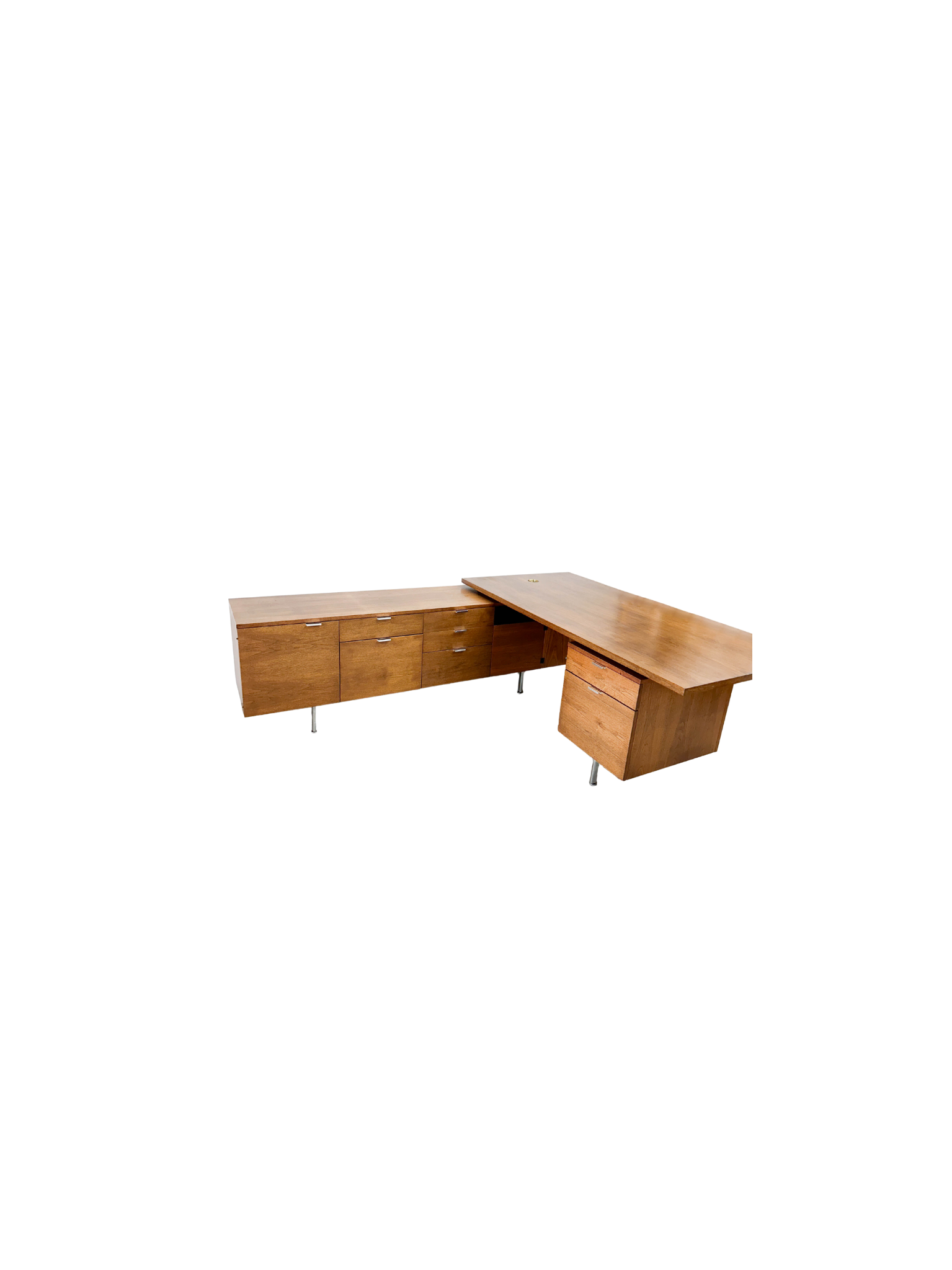 George Nelson EOG Desk and Credenza