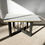 Thumbnail: Vintage modern Tile top Trapezoid table