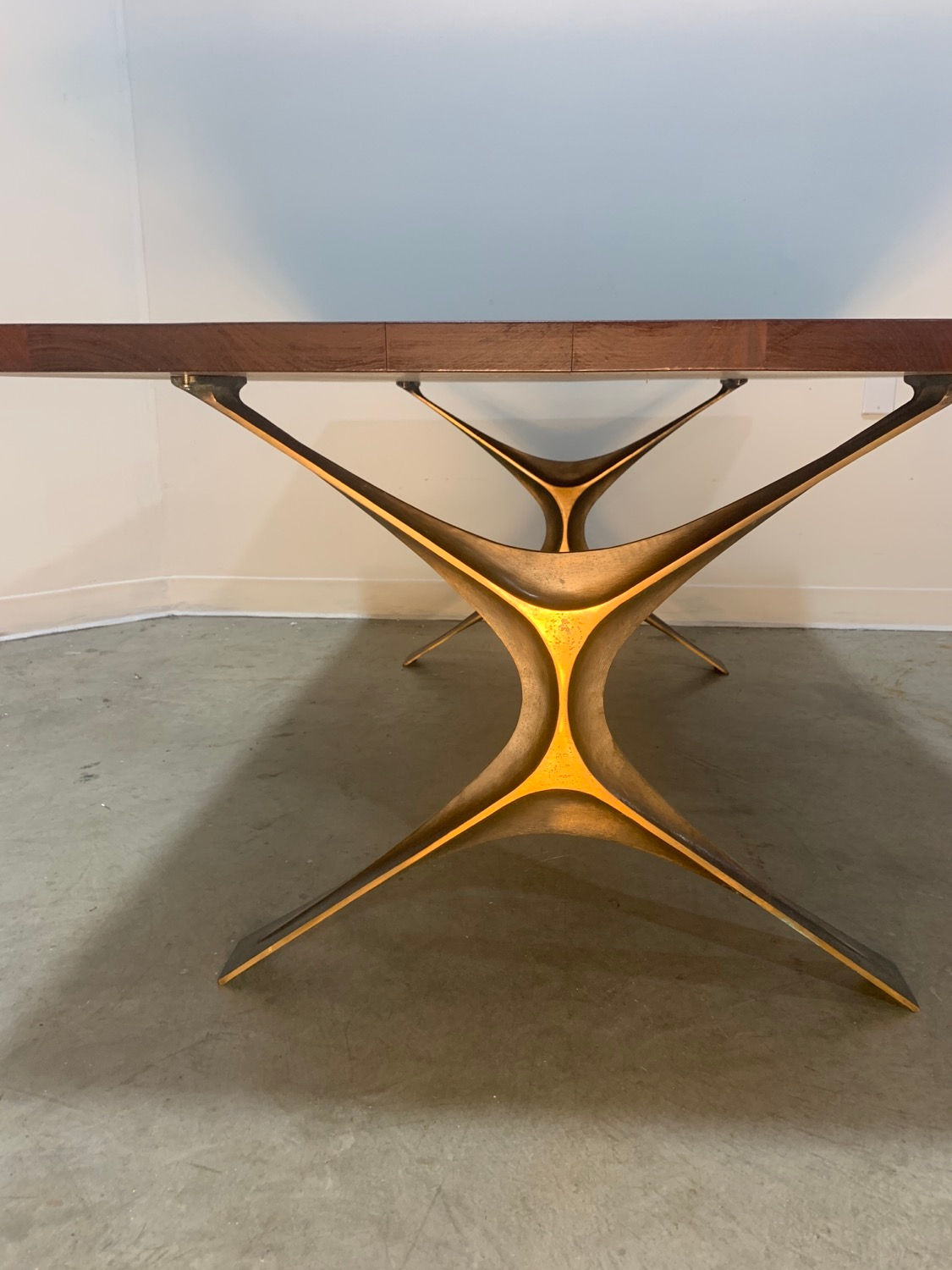 George Nelson Bronze group table