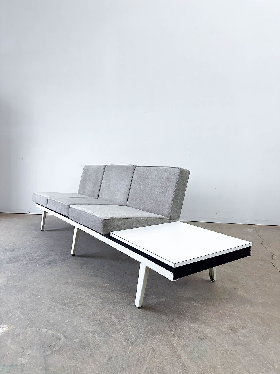 Thumbnail: George Nelson Steelframe Sofa for Herman Miller