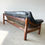 Thumbnail: Jean Gillon Tijuca Leather and Rosewood sofa for Italma