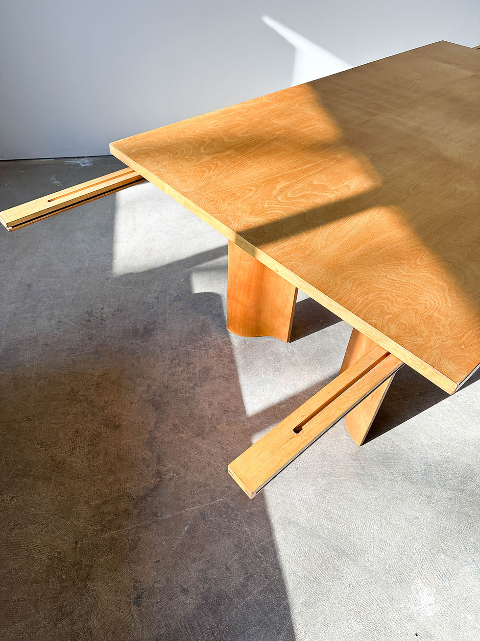 Thumbnail: Eliel Saarinen Pipsan Saarinen-Swanson Dining Table for Johnson Furniture Co.