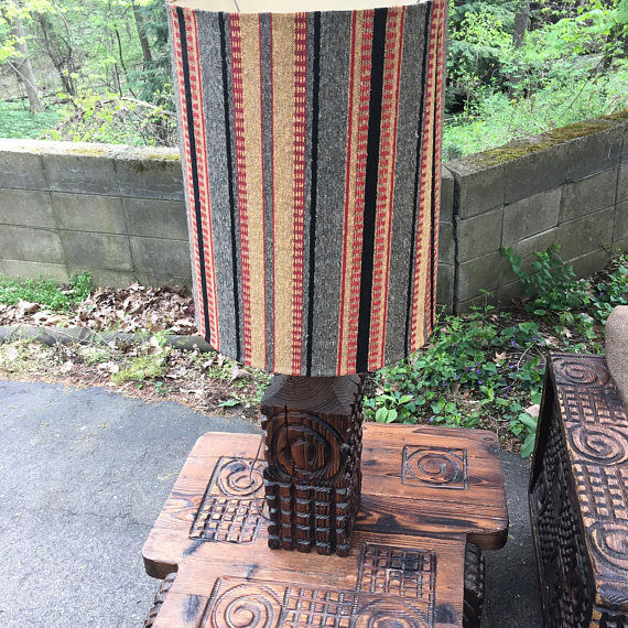 Thumbnail: Mid Century Witco Tiki Modern Lounge Set SUPER RARE!
