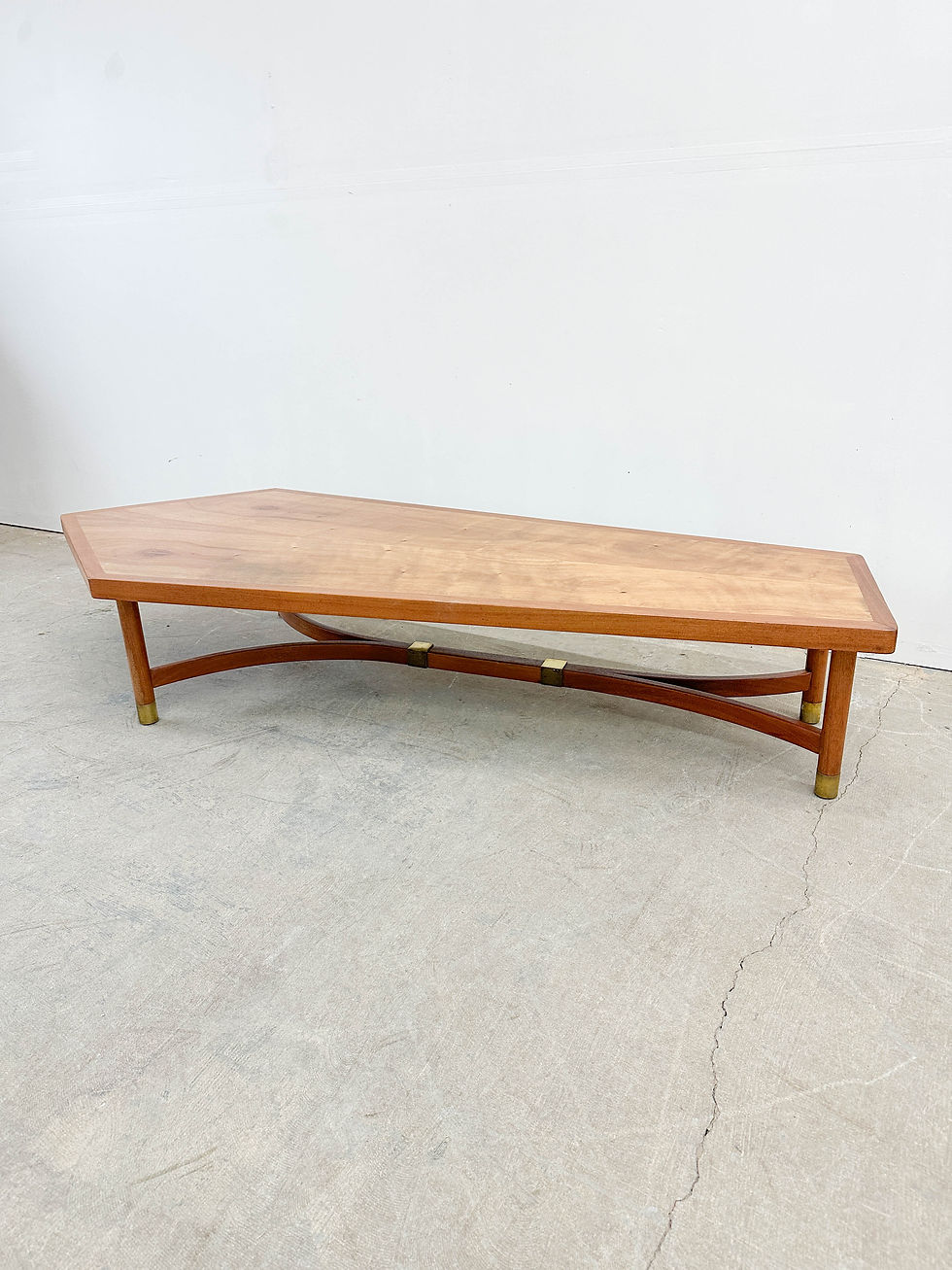 Thumbnail: Unique Mahogany Coffee Table attributed to Harvey Probber