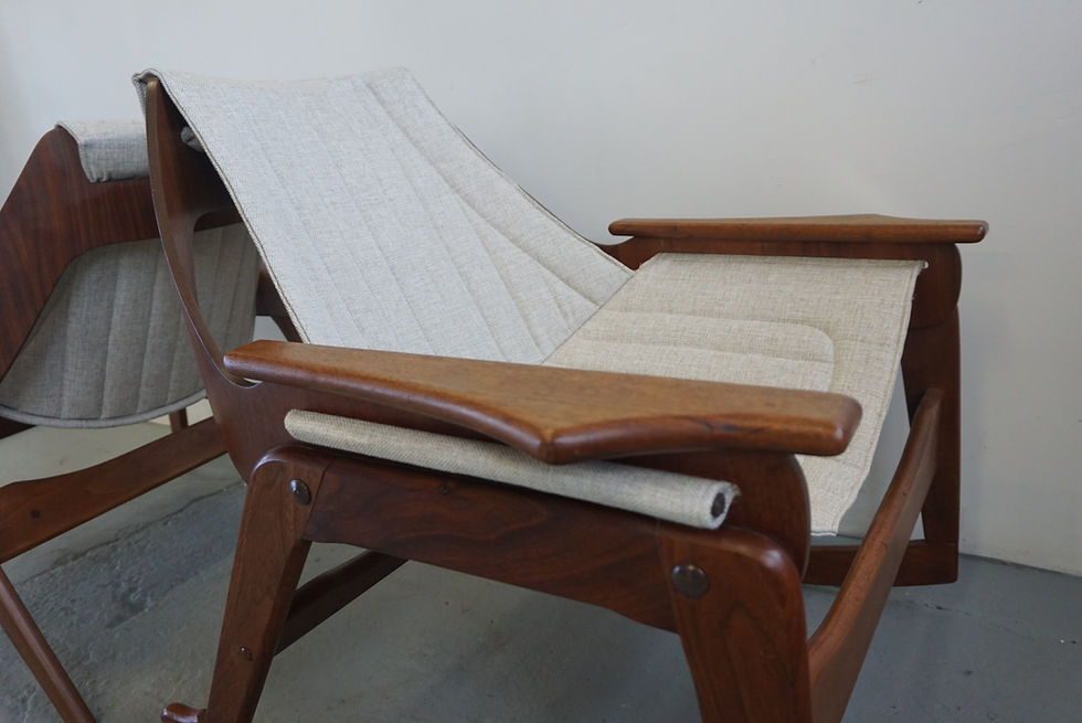 Thumbnail: Rare Jerry Johnson Lounge Chair 