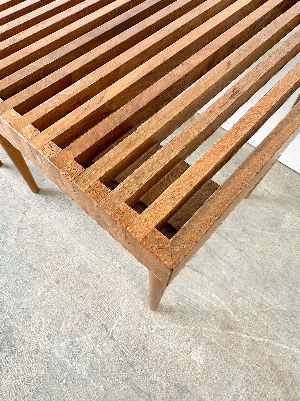 Thumbnail: Mel Smilow Walnut Side Tables set of 3