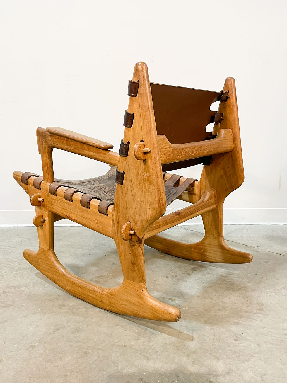 Thumbnail: Angel Pazmino Small Sling Rocking Chair