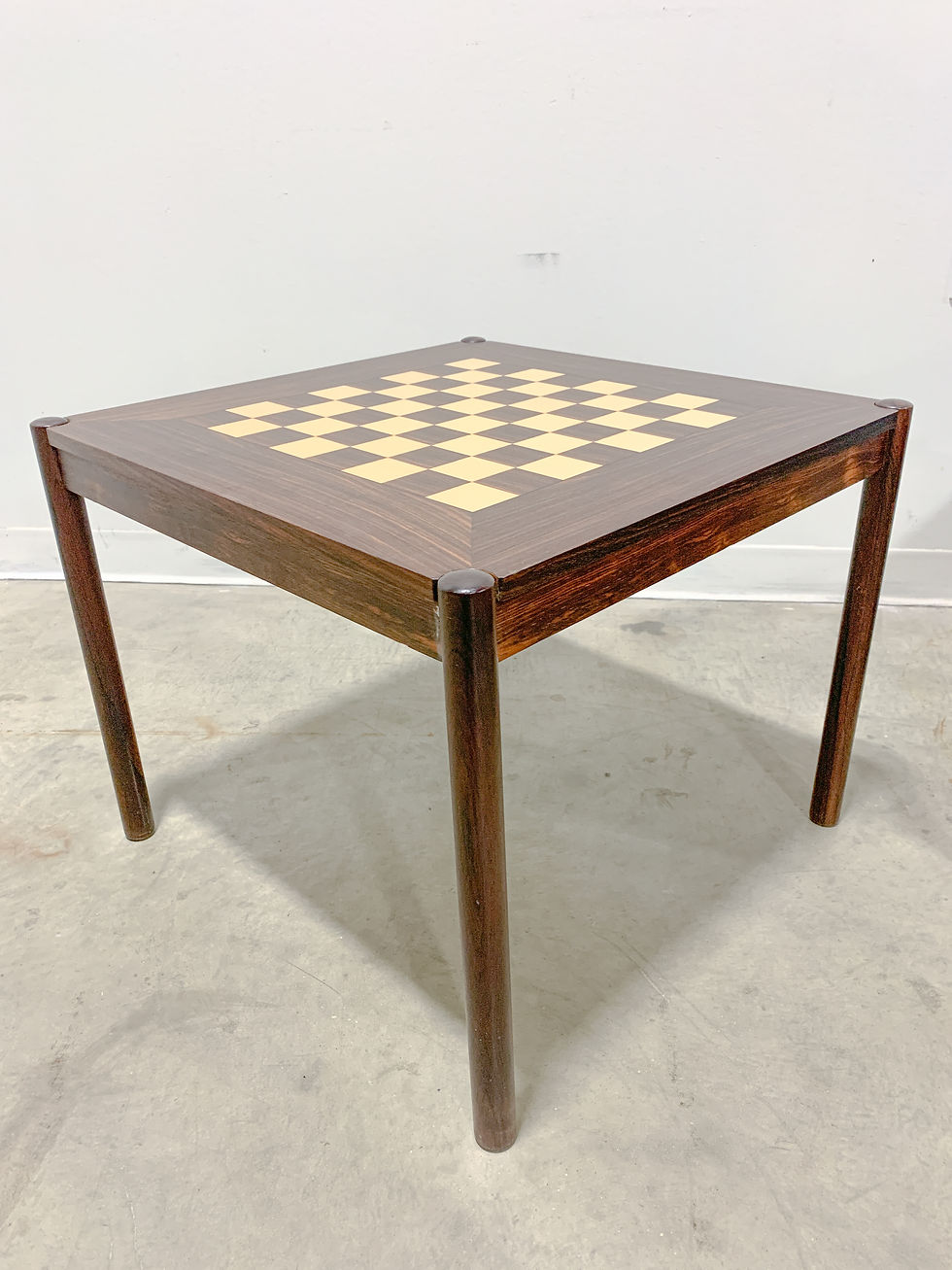 Thumbnail: Danish Flip Top Chess Table in Rosewood