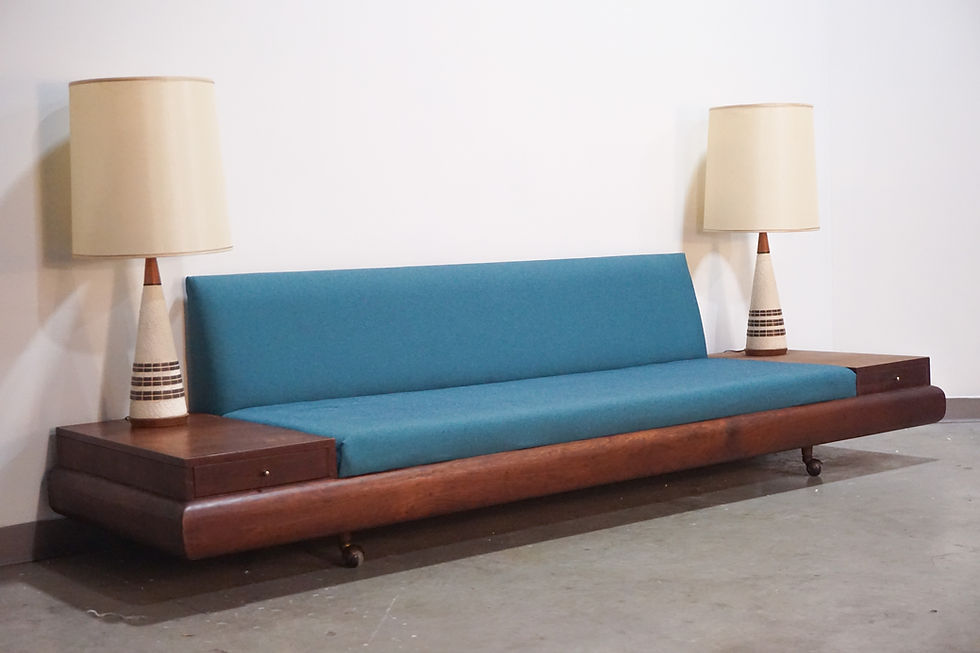 Thumbnail: Adrian Pearsall Gondola Sofa