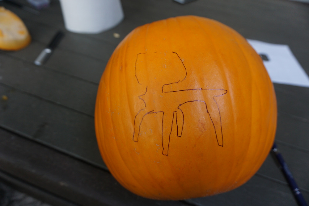 eames pumpkin stencil