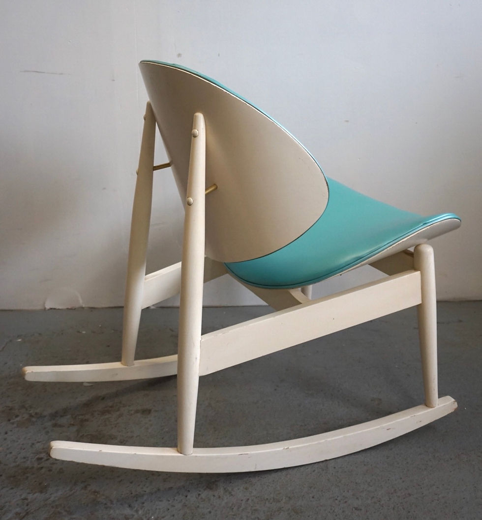 Thumbnail: Kodawood mid century modern rocking chair 