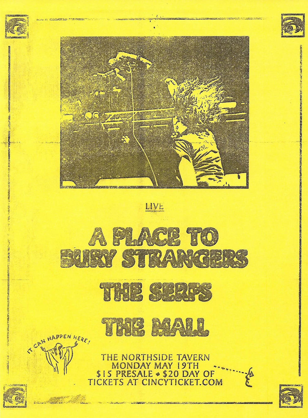 A Place to Bury Strangers//The Serfs//The Mall