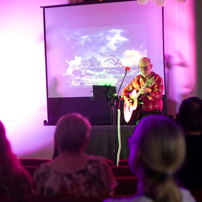 An image for an event taking place in the Hearth Hall or Hub as part of out Whats On programme of events