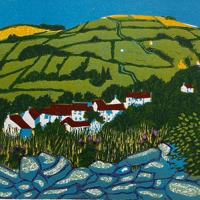 Copy of Rebecca Vincent sunset seascape monotype.jpg
